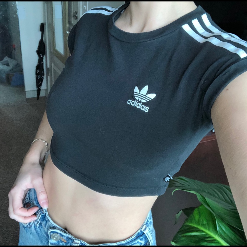 adidas crop top